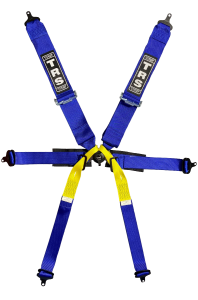Pro 6 Point Single Seater Harness