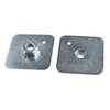 Backplates (FISA) Welded Nut 65mm x 65mm x 3mm