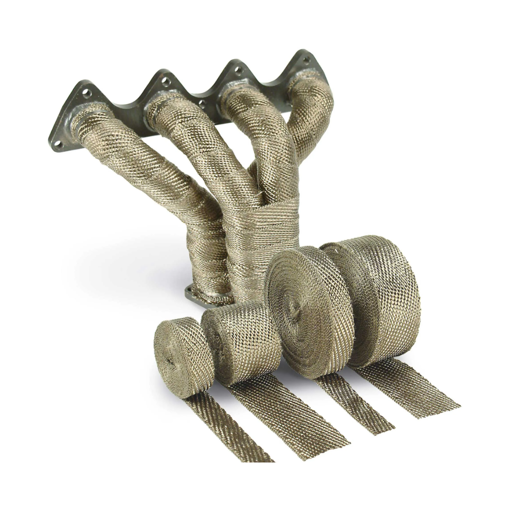 Exhaust Wrap in use