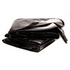 Polyethylene Rally Sheet Silver Black 270gsm