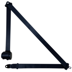 3 Point Lap & Diagonal Harness Retractable