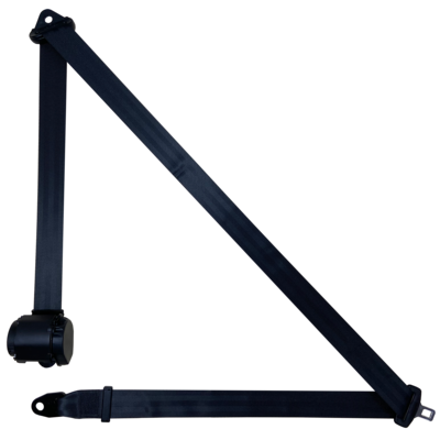 3 Point Lap & Diagonal Harness Retractable