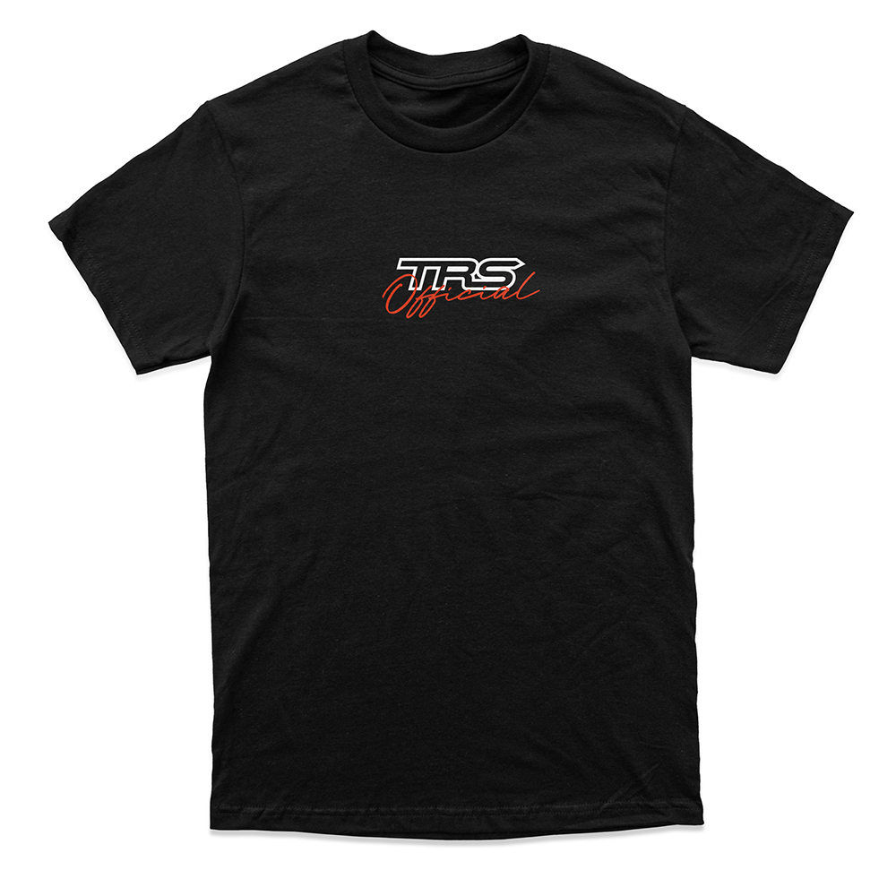 TRS Motorsport Red Harness Oversized T-Shirt Black