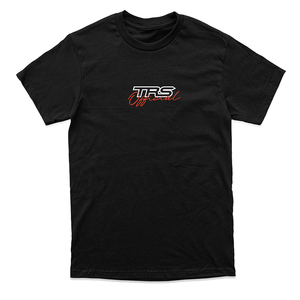 TRS Motorsport Red Harness Oversized T-Shirt Black Front