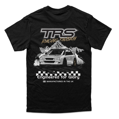 TRS Motorsport Subaru Oversized T-Shirt Black