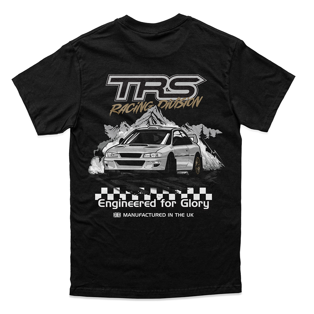 TRS Motorsport Subaru Oversized T-Shirt Black