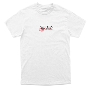 TRS Motorsport Red Mini Oversized T-Shirt White Front