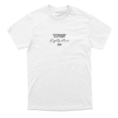 TRS Motorsport Rally Department Oversized T-Shirt White Front