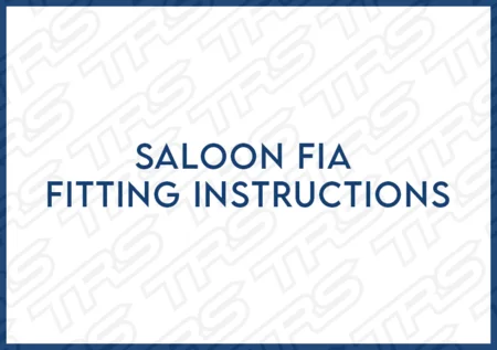 Saloon FIA Fitting Instructions