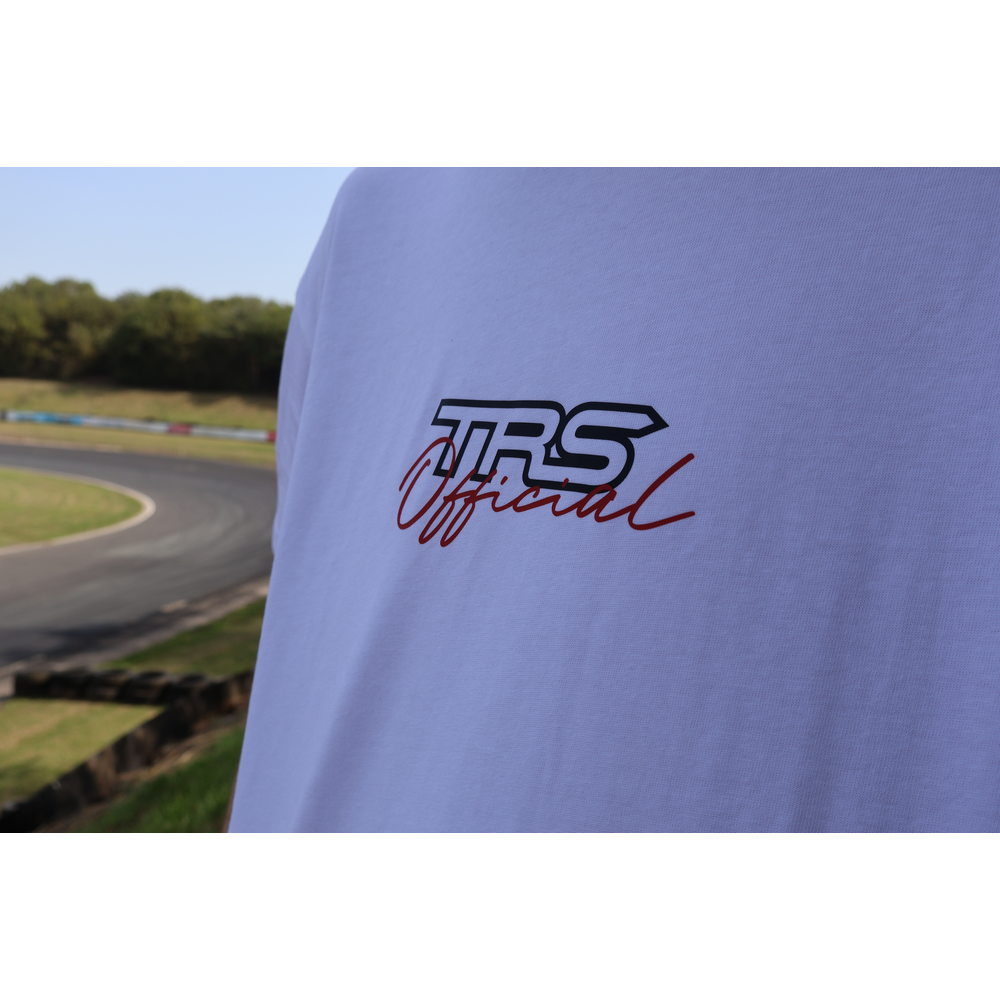 TRS Motorsport Red Mini Oversized T-Shirt White