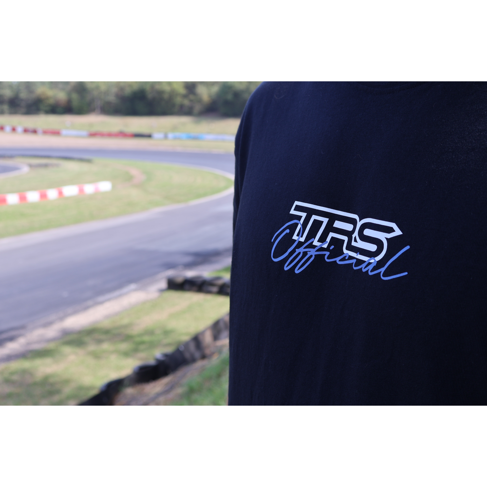 TRS Motorsport Blue Harness Oversized T-Shirt Black