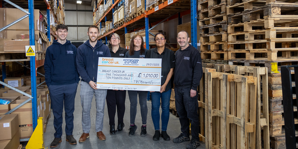 TRS raise over £1000 for Breast Cancer UK 